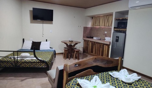 Deluxe Quadruple Room, Pool View