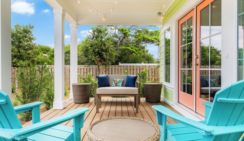 Suite, Luxury One Bedroom with Loft, Bunks and Private Porch