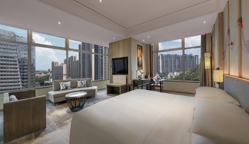 Business Suite, 1 King Bed, Non Smoking, City View