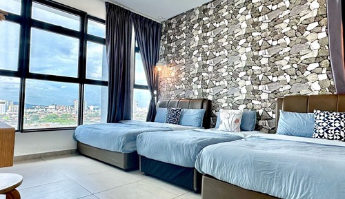 Premium Apartment, 3 Bedrooms, Balcony, City View