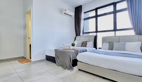 Comfort Apartment, 3 Bedrooms, Accessible, City View