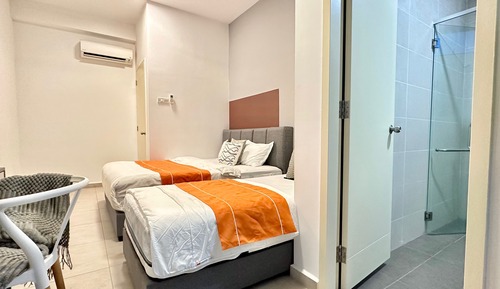 Family Apartment, 3 Bedrooms, Balcony, Pool View