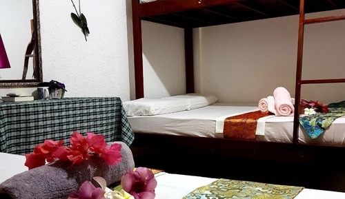 Deluxe Quadruple Room, Garden View