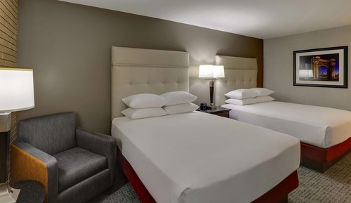 Suite, 2 Queen Beds, Refrigerator & Microwave (2 Rooms, Sofabed)
