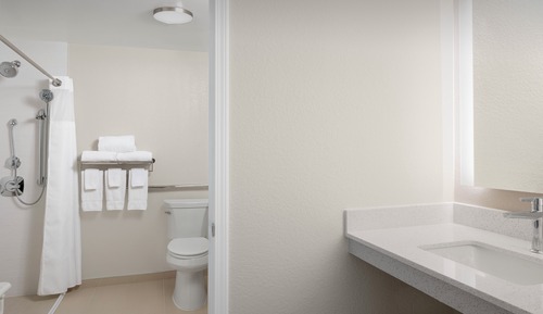 Suite, 1 Bedroom, Non Smoking (Mobility/Hearing Access, Roll-in Shwr)