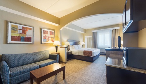 Suite, 1 King Bed with Sofa bed, Non Smoking
