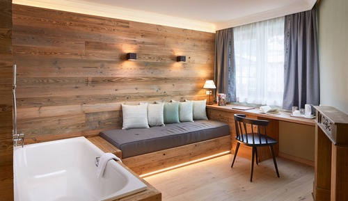 Luxury Double Room, Sauna, Garden View