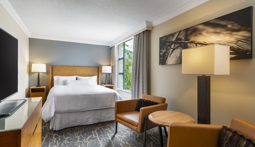 Studio Suite, 2 Queen Beds, Fireplace, Mountain View (Tower)