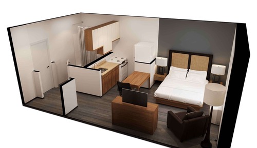 Studio, 1 Queen Bed, Non Smoking