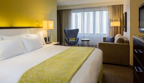 Suite, 1 King Bed, Accessible (Roll In Shower)