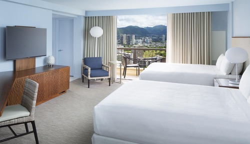 Room, 2 Queen Beds (Waikiki View)