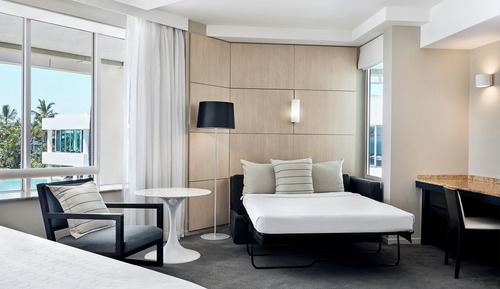 Studio, 1 King Bed with Sofa bed
