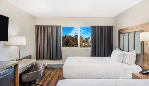 Standard Room, 2 Double Beds, Harbor View