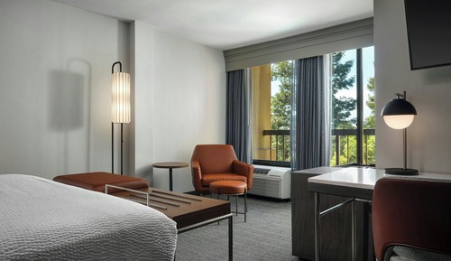 Room, 1 King Bed with Sofa bed (Hearing Accessible)