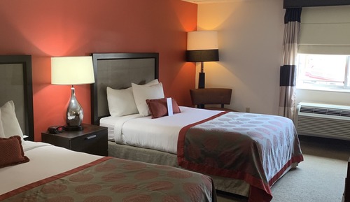 Room, 2 Double Beds, Non Smoking, Pool View