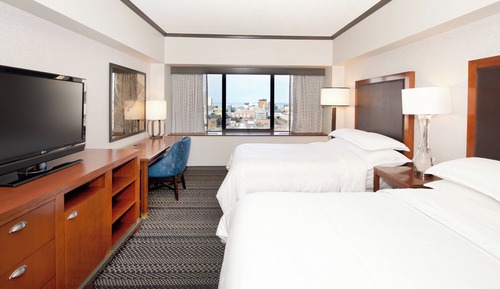 Deluxe Room, 2 Double Beds, Bay View