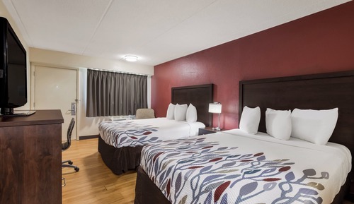 Deluxe Room, 2 Double Beds, Smoking