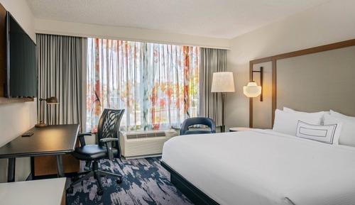 Room, 1 King Bed (Mobility/Hearing Access, Roll-in Shwr)