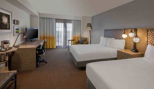 Room, 2 Double Beds, Accessible (Mobility & Hearing, Roll-In Shower)
