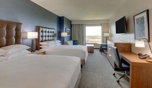 Deluxe Room, Multiple Beds (Hearing Accessible, Terrance, Fireworks View, Sofa Bed - No Resort Fee)