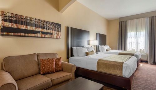 Standard Room, 2 Queen Beds, Accessible, Refrigerator & Microwave