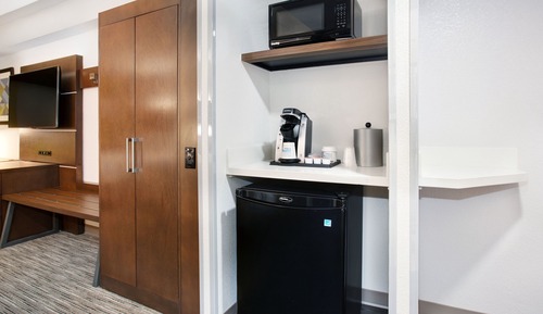 Room, 1 Queen Bed, Roll-in Shower (Communications Accessible)