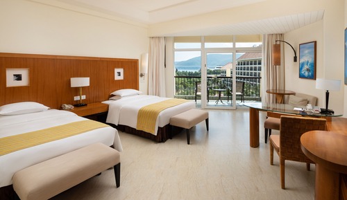 Grand Room, 2 Double Beds, Non Smoking (View)