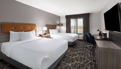 Room, 2 Queen Beds, Hearing Accessible, Non Smoking
