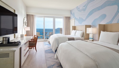 Deluxe Room, 2 Queen Beds, Non Smoking, Ocean View (Mobility Accessible, Tub)
