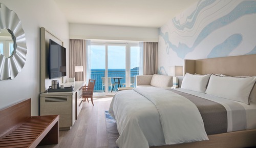 Deluxe Room, 1 King Bed with Sofa bed, Ocean View