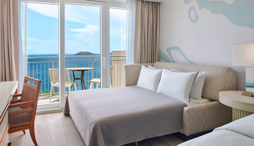 Room, 1 King Bed with Sofa bed, Non Smoking, Ocean View (Terrace)
