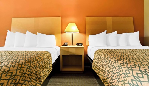 Standard Room, 2 Queen Beds, Non Smoking, Refrigerator & Microwave