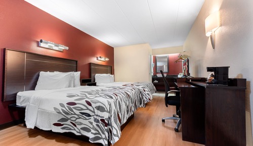 Deluxe Room, 2 Double Beds, Non Smoking (Full-Size Refrigerator)