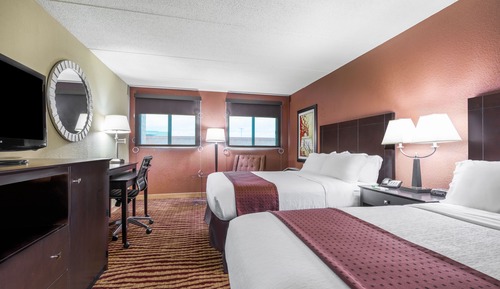 Standard Room, 2 Queen Beds, Accessible (Communication, Roll-In Shower)