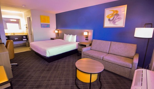 Standard Room, 1 King Bed, Accessible Roll-In Shower, Non Smoking