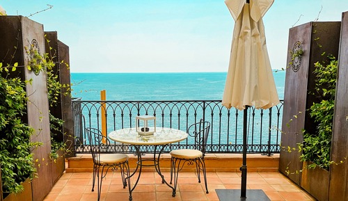 Chambre Deluxe pleine vue mer avec balcon