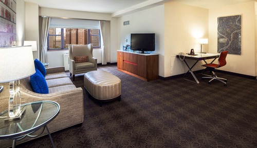 Suite, 1 King Bed with Sofa bed