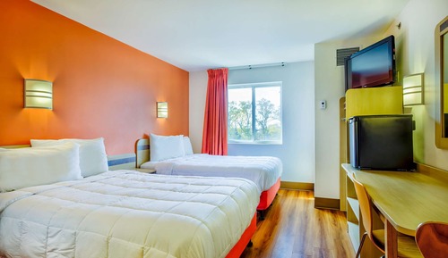 Deluxe Room, 2 Double Beds, Non Smoking, Refrigerator