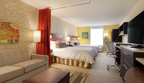 Studio, 2 Queen Beds, Accessible (Hearing)
