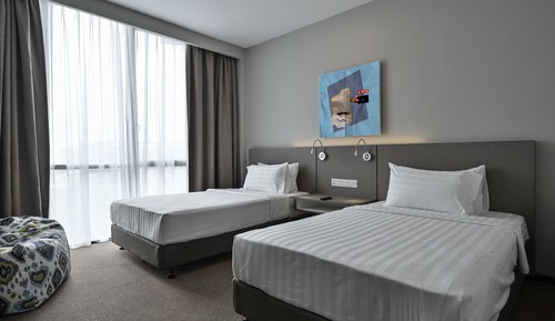 Comfort Twin Room, 2 Twin Beds, City View