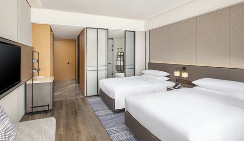 Deluxe Room, 2 Double Beds, Non Smoking