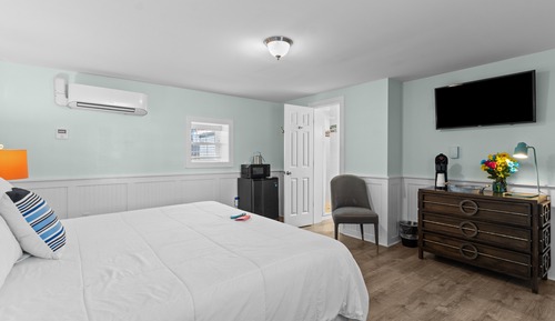 Standard Room, 1 King Bed, Refrigerator & Microwave