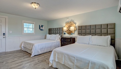 Standard Room, 2 Queen Beds, Refrigerator & Microwave