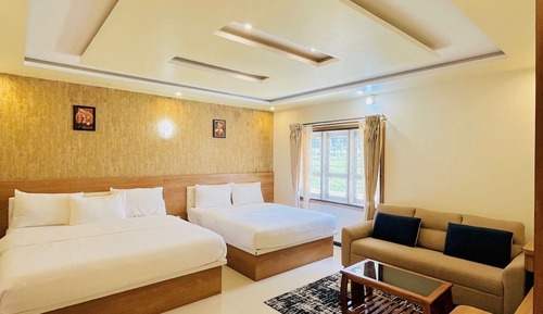 Family Room, Balcony, Mountain View