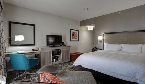 Studio, 1 King Bed, Accessible, Non Smoking (Roll In Shower)