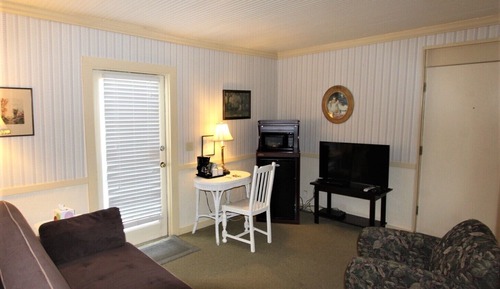 Suite with 1 King Bed and 1 Queen Sofa Bed, Room #10 (NO Pets)