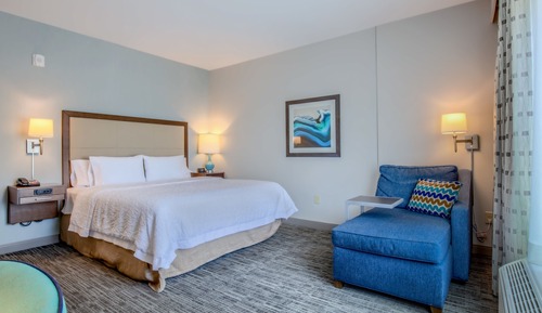 Room, 1 King Bed, Non Smoking, Refrigerator & Microwave