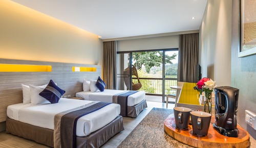 Deluxe Mountain View Twin Room