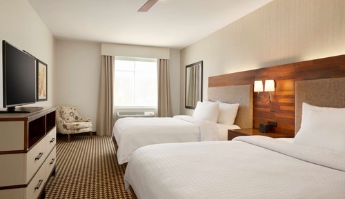 Suite, 2 Queen Beds, Accessible, Non Smoking (Hearing)