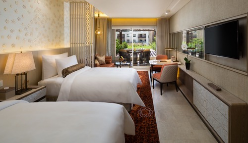 Grand Deluxe Private Jacuzzi Room, 1 King Bed, Resort View